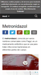 Mobile Screenshot of metronidazol.org